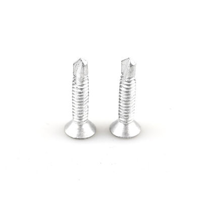 Edelstahl 410 316 Bi-Metall-Flachkopf-Phillips-Selbstbohrschraube ST4.8x25