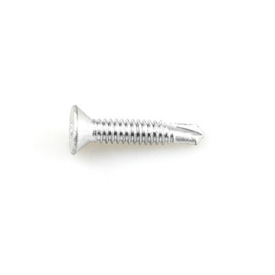 Edelstahl 410 316 Bi-Metall-Flachkopf-Phillips-Selbstbohrschraube ST4.8x25