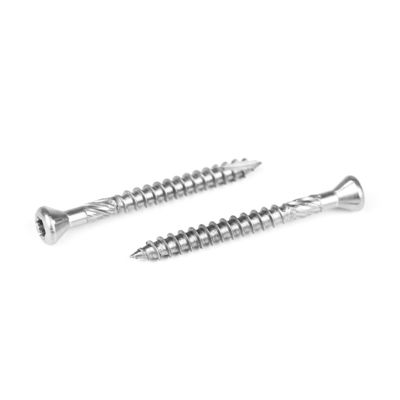 Direktverkauf von Flachschrauben aus schwarzer Zinkplatte für Holzspalter Torx-Kopfdecking