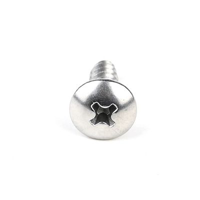 Metallblech-Selbstschraubschraub 12 mm mit Phillips-Antrieb und Rundkopf