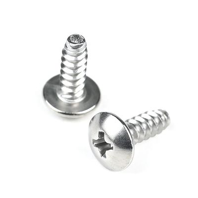 Metallblech-Selbstschraubschraub 12 mm mit Phillips-Antrieb und Rundkopf