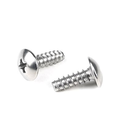 Metallblech-Selbstschraubschraub 12 mm mit Phillips-Antrieb und Rundkopf