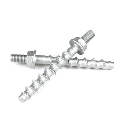 ZINK Finish M10 Hex Flanschkopfrahmenbolzen für U-Bahntunnel 12mm Betonschrauben