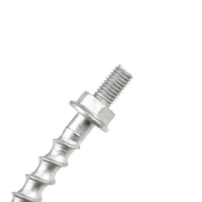 ZINK Finish M10 Hex Flanschkopfrahmenbolzen für U-Bahntunnel 12mm Betonschrauben