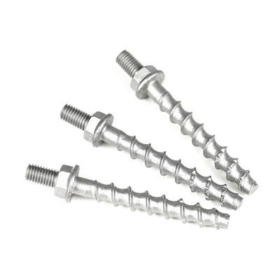 ZINK Finish M10 Hex Flanschkopfrahmenbolzen für U-Bahntunnel 12mm Betonschrauben