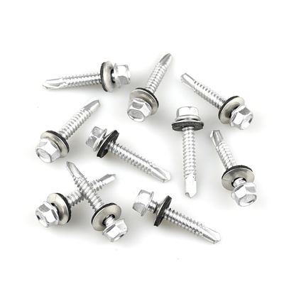 Bimetall 304 Ruspert 316 Hex Waschkopf Selbstbohrschraube für Dachplatten