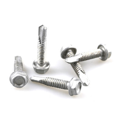 Hex Flanschkopf Selbstbohrschrauben aus Bi-Metall-Edelstahl für T/T-Zahlung