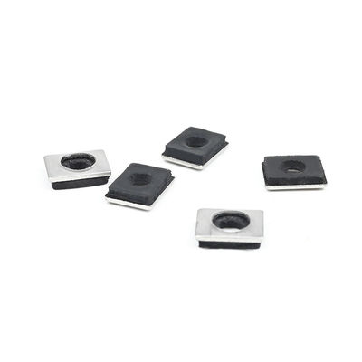 304 Edelstahl Quadrat Epdm-Dachgummi Schwarz gebundenes Versiegelungswaschgerät Gummiverschluss