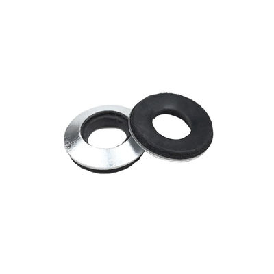 Epdm-Gummibundene Versiegelungswaschmaschine Neopren-Bundene Waschmaschinen für kundenspezifische Aluminiumwaschmaschinen