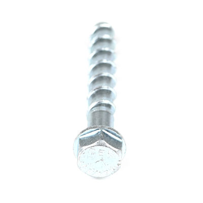 Zinkbeschichtung aus Kohlenstoffstahl M16 125mm Hexkopf Ankerbolzen für Betonwand-Leichtmetallstahlbefestigung