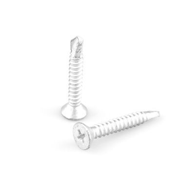 ZINKGELATET SUS316 SUS410 Bi-Metall-Selbstbohrschraube 4,8x32 für Faserzementplatten