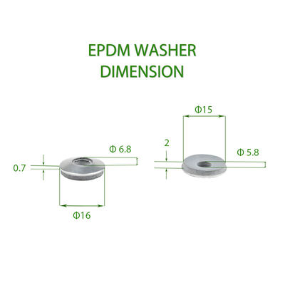 T/T Zahlungsdauer Graue EPDM-Gummidichtdichtung für Wasserdichtung und Dauermaterial