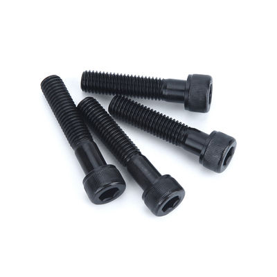 Schwarz-Oxid-Alloy-Stahl-Füllkopf Hex-Steckdose Schraube 30 mm-400 mm Antriebstyp Allen-Schlüssel
