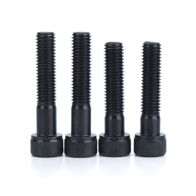 Schwarz-Oxid-Alloy-Stahl-Füllkopf Hex-Steckdose Schraube 30 mm-400 mm Antriebstyp Allen-Schlüssel