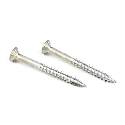 SUS410 Pozidriv 50 mm Flachkopf-Schraube für Zementfaserplatten