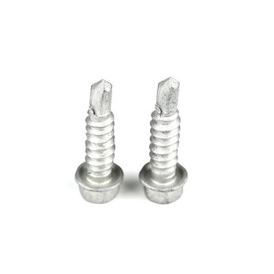 SS304 SS410 Bi-Metall Hexagon Flanschbefestigung 6.3*25 selbstbohrende Schraube zur Sitzbefestigung