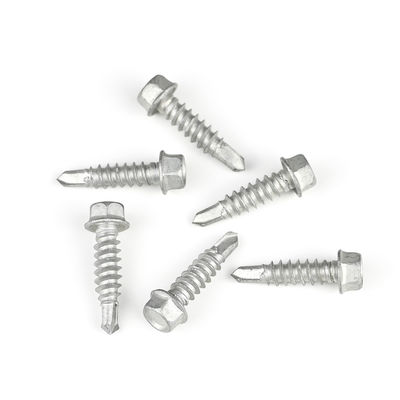 SS304 SS410 Bi-Metall Hexagon Flanschbefestigung 6.3*25 selbstbohrende Schraube zur Sitzbefestigung