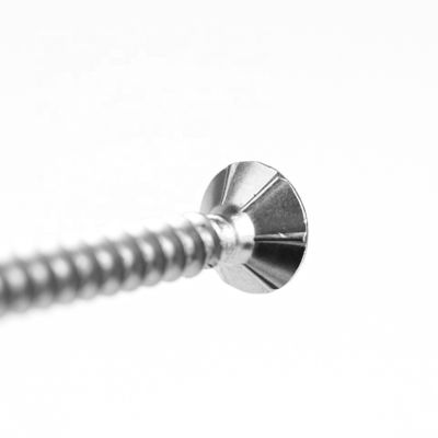 Trim Head ISO Standard 304 Edelstahl-Deckschraube für den Holzbau 5-2.2X50