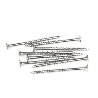 Schrauben für die Anbringung von Splitterplatten