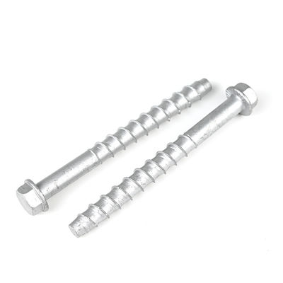 T/T Zahlungsdauer 150 mm ZINK Finish Hex M12 Betonschrauben für Mauerwerk Verankerung