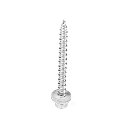 Hohe Niedrigdreh-Torx-Antrieb Holz Chipboard Schraube mit EPDM Waschmaschine 60mm 100% QC getestet
