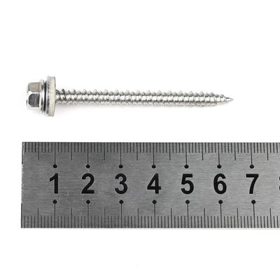 Hohe Niedrigdreh-Torx-Antrieb Holz Chipboard Schraube mit EPDM Waschmaschine 60mm 100% QC getestet