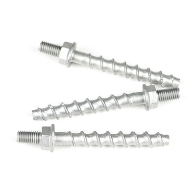 Flat Head Plain Finish Sus410 Edelstahl Hex Flansche Selbstklemmen Kohlekonkrett Anker Mauerwerk Schraube Schraube