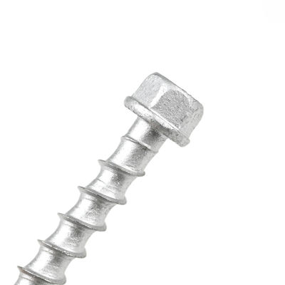 Selbstverankerungsschraube M6 75 mm Hexkopf für Betonwand- und Leichtmetallstahlbefestigung