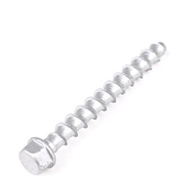 Selbstverankerungsschraube M6 75 mm Hexkopf für Betonwand- und Leichtmetallstahlbefestigung
