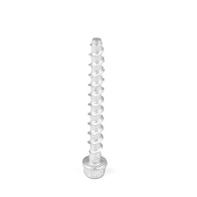 Selbstverankerungsschraube M6 75 mm Hexkopf für Betonwand- und Leichtmetallstahlbefestigung