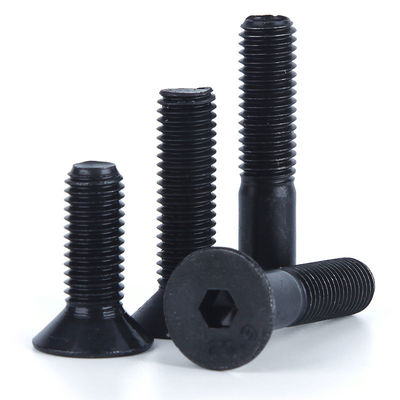 DIN7991 M8 Schwarzes Oxid Gegengesunkener Kopf Sechseckensteckdose Allen Csk Bolt