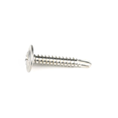 4.8mm Waferkopf Phillips Antriebsschrauben 304 Edelstahl Selbstbohrschrauben