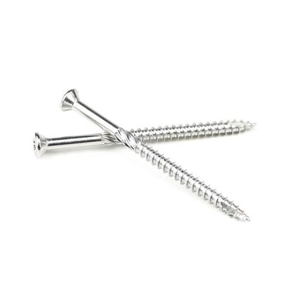 Edelstahl A4 Decking Screw Trim Head Torx 60mm Chipboard Schrauben für die Installation