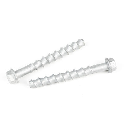 Metrischer Kohlenstoffstahl Hexkopf Betonbolze M12 für GRP Struktur Konstruktion und Robust