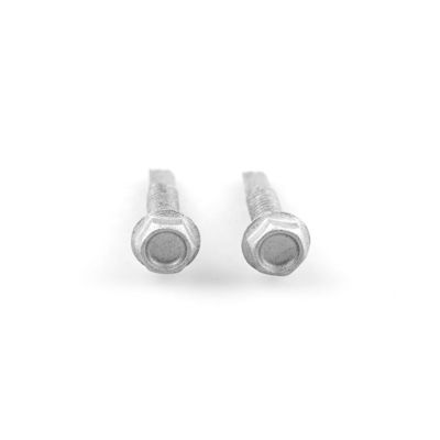 Flachkopf-Selbstbohrschraube Tornillos Para Metal De Acero mit Hex Flansche Bimetall