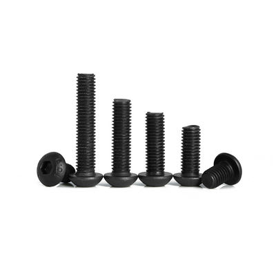 Kohlenstoffstahl Hex-Schrauben Klasse 10.9 Bolt M8 Black Oxide Knopfkopf Steckdose