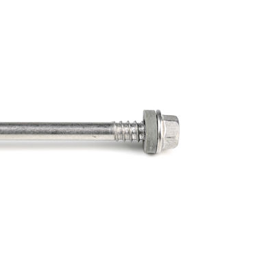HEX 5.5x243mm Edelstahl 410 Selbstbohrschrauben mit EPDM-Wäscher-Doppeldraht 7 Punkt