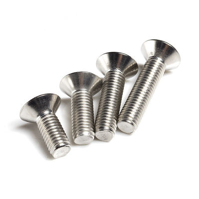 Einfach DIN7991 A2-70 Flat Countersunk Ss304 Hex Socket Vollgeschraubter Schraubschraub M8 M10