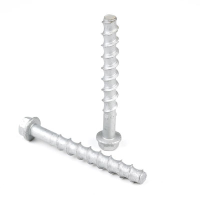 Flange Hex Kopf M12 125mm Kohlenstoffstahl Mauerwerk Beton Schrauben Schwerlastmauerwerk Bolzen