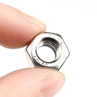 Anpassbar A4 Edelstahl Nylon Einfügen Selbstverriegelung Hex-Nuss M8 1,25mm mit Optionen