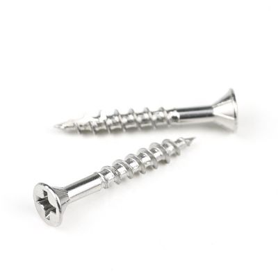 25 mm Chipboard-Schrauben mit Phillips Cross Recess Drive Kontakt mit dem Kundenservice