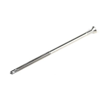 125 mm Tek-Schrauben mit Teildraht Flachkopf Phillips-Selbstbohrschraube für Flachbetten