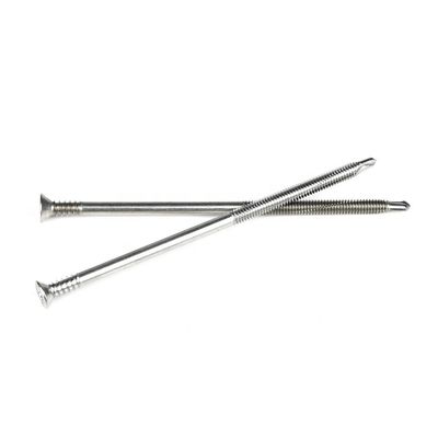 125 mm Tek-Schrauben mit Teildraht Flachkopf Phillips-Selbstbohrschraube für Flachbetten