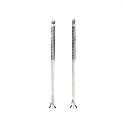 125 mm Tek-Schrauben mit Teildraht Flachkopf Phillips-Selbstbohrschraube für Flachbetten
