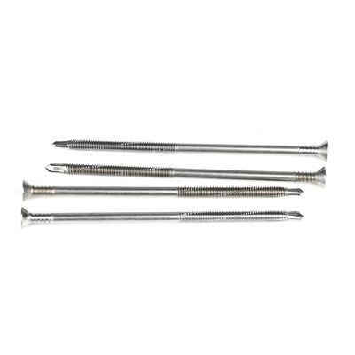 125 mm Tek-Schrauben mit Teildraht Flachkopf Phillips-Selbstbohrschraube für Flachbetten