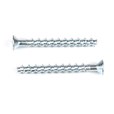 Zinkbeschichtung M6 75mm Kohlenstoffstahl Gegengesunkene Kopf Steckdose Schraube für Betonschrauben