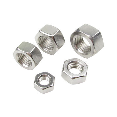 100% QC getestet DIN934 Hex-Nuss A2 70 Edelstahl 304 Nuss M2-M30 für anpassbar