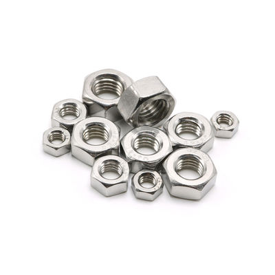 100% QC getestet DIN934 Hex-Nuss A2 70 Edelstahl 304 Nuss M2-M30 für anpassbar