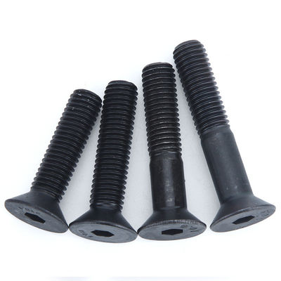 Kohlenstoffstahl DIN7991 M5 Schwarzes Oxid Flat Socket Hex Bolt 12,9 Countersunk Head Hexagon