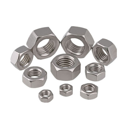 JISB1181 A2 70 Grobfaden aus Edelstahl Hex-Nüsse M3-M20 Nuss und Nüsse anpassbar